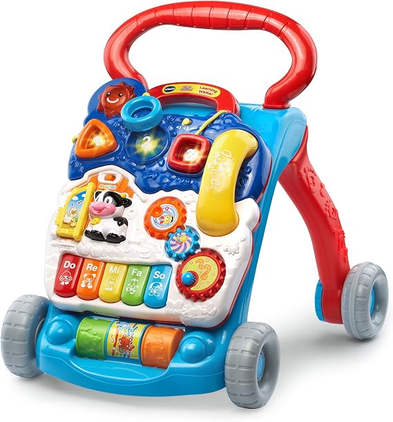 VTech Sit-to-Stand Learning Walker, Blue
