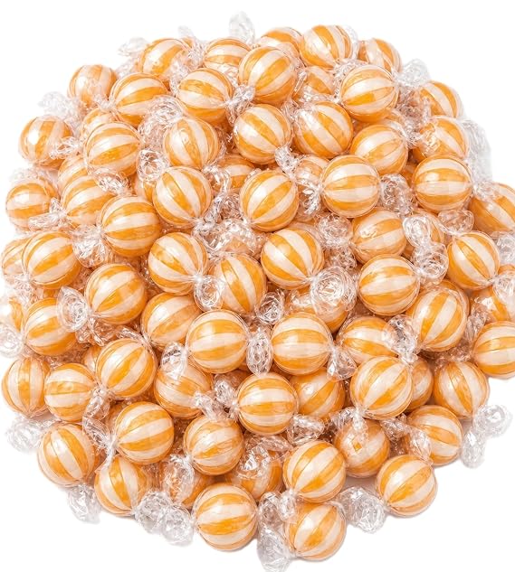 Mango Candy 1 lb Bulk Bag Individually Wrapped Hard Candies Tropical Flavor