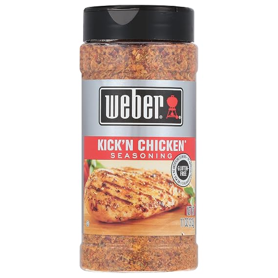 Weber Kick'n Chicken Seasoning, 11 oz