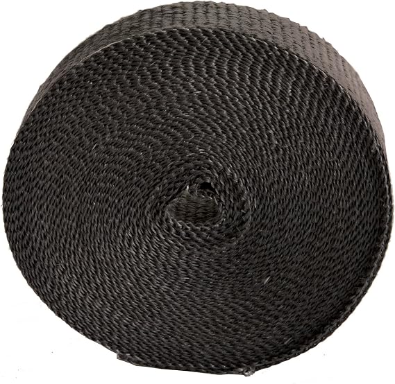 Heatshield Products 321025 Black 1" Wide x 25' Exhaust Wrap Roll