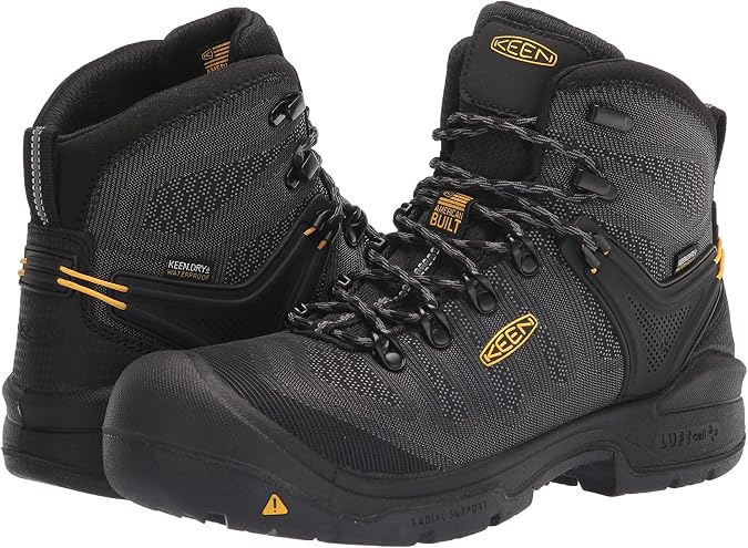 KEEN Utility Men's Dearborn 6" Composite Toe Waterproof Work Boots