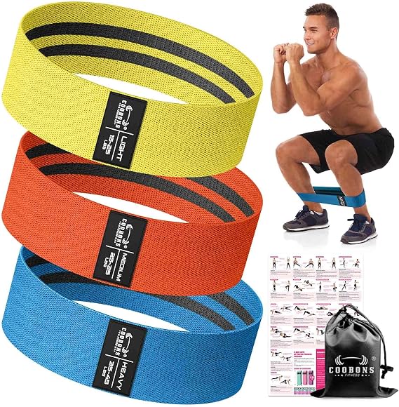 Fabric Resistance Bands for Working Out