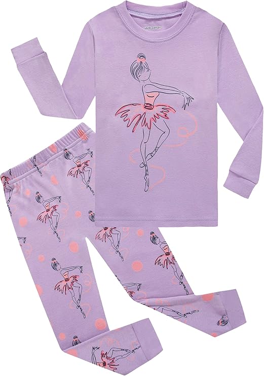 Family Feeling Little Boys Pajamas Sets 100% Cotton Long sleeve Pjs