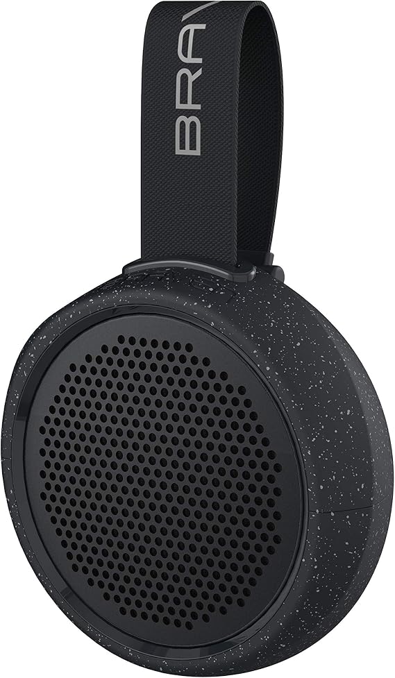 Braven BRV-105 Rugged Portable Bluetooth Speaker - Wireless Technology - Black