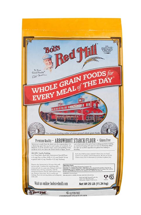 Bob's Red Mill Arrowroot Starch/Flour, 400 Ounce (Pack of 1)