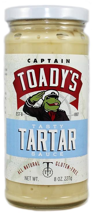 Captain Toady's, Sauce Tartar, 8 Ounce