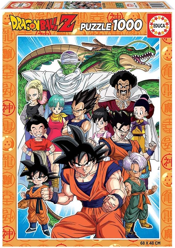 Educa 18496 Dragon Ball Z Personajes Puzzle, Pieces, Assorted, 1000 piezas
