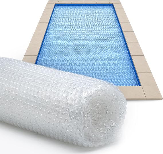 Sun2Solar Clear 4 ft x 8 ft Rectangle Solar Cover | 16 Mil | Heat Retaining