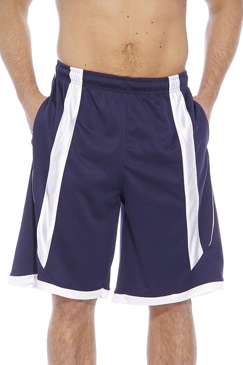 At The Buzzer Athletic Basketball Shorts for Men