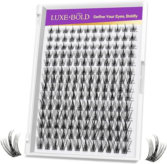 Manga Lashes Cluster with Spikes 168pcs Natural Anime Individual Eyelashes Extensions Cute 10-18mm Wispy Cluster Lashes Dramatic Wet Look Lashes