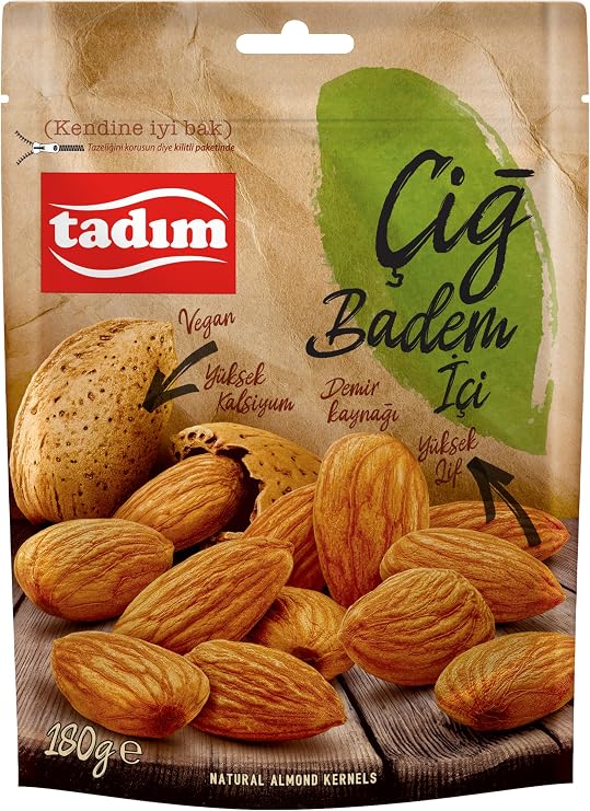 Tadım Almond Raw Inside 180 Gr